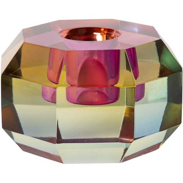 Eja Crystal Candle Holder